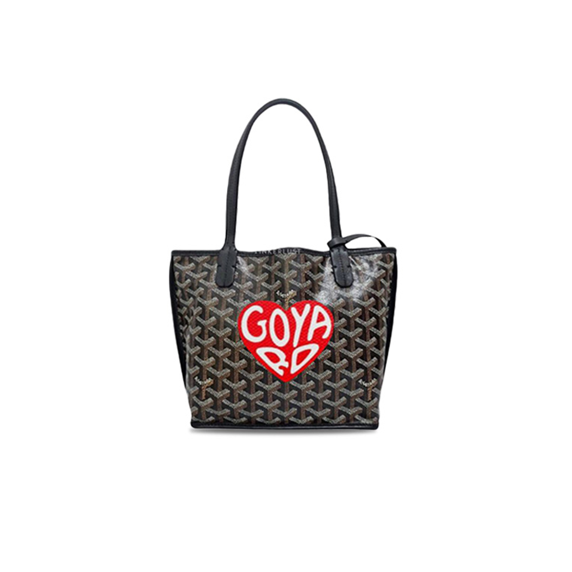 GOYARD ANJOU BAG COEUR OVERSIZED RED 358370 (29*20cm)
